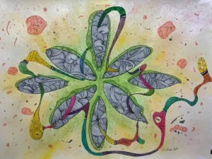 Painting - Title: Kompodemata 5